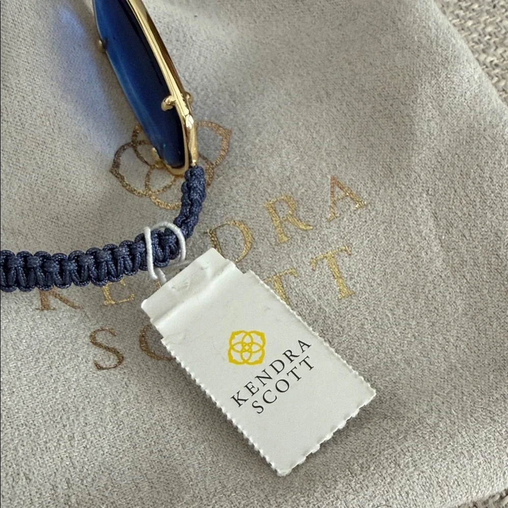 Kendra Scott Navy and Gold Bracelet - Picture 6 of 9